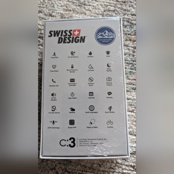 Swiss+design smart watch - Picture 2 of 2